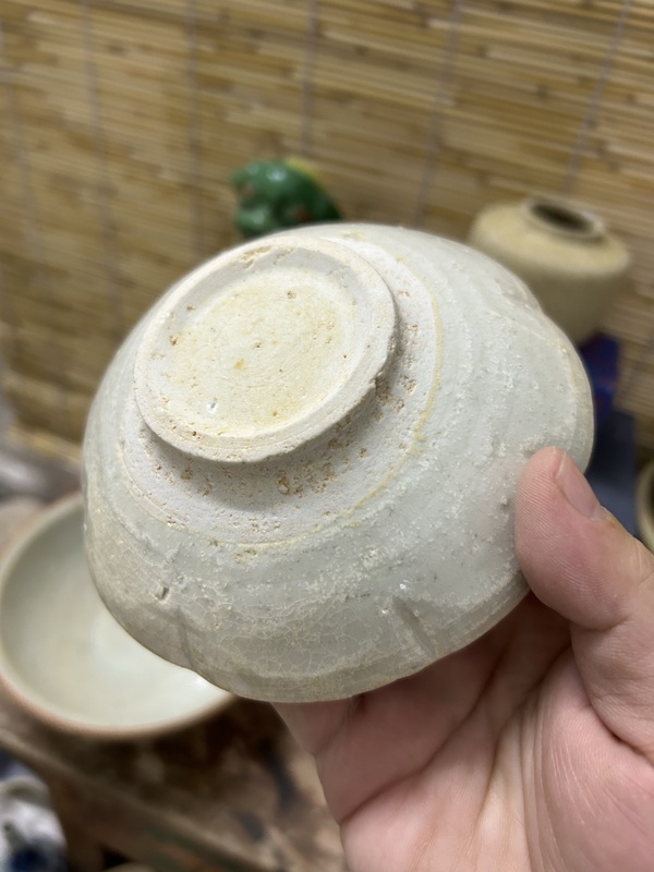 古玩陶瓷宋代花口碟拍賣，當前價格800元