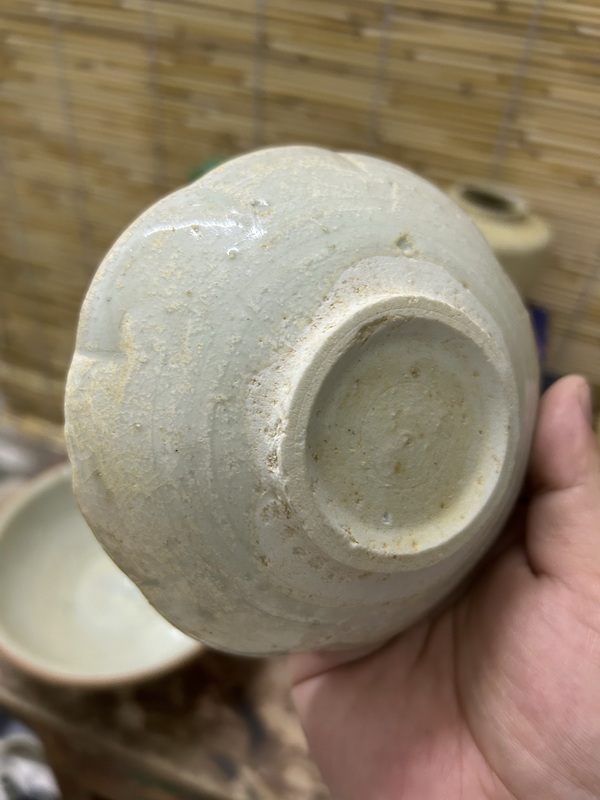 古玩陶瓷宋代花口碟拍賣，當前價格800元