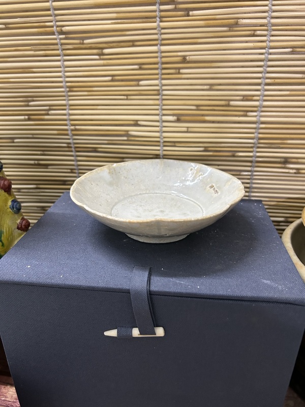 古玩陶瓷宋代花口碟拍賣，當前價格800元