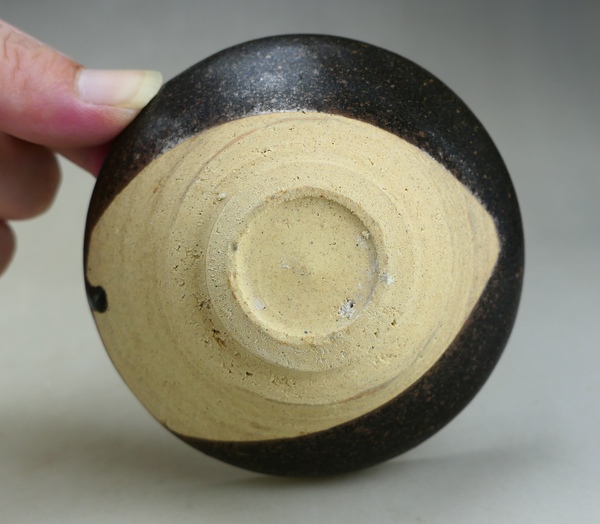 古玩陶瓷南宋.吉州窯黑釉茶盞(高級茶器)拍賣,當前價格353元