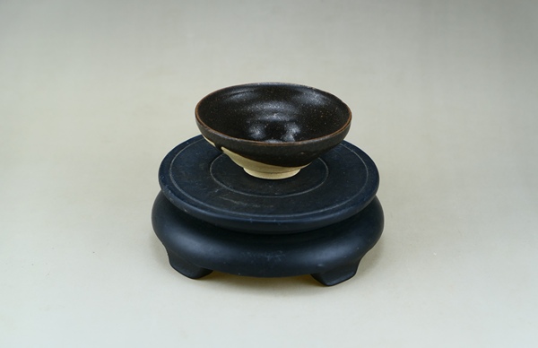 古玩陶瓷南宋.吉州窯黑釉茶盞(高級茶器)拍賣,當前價格353元