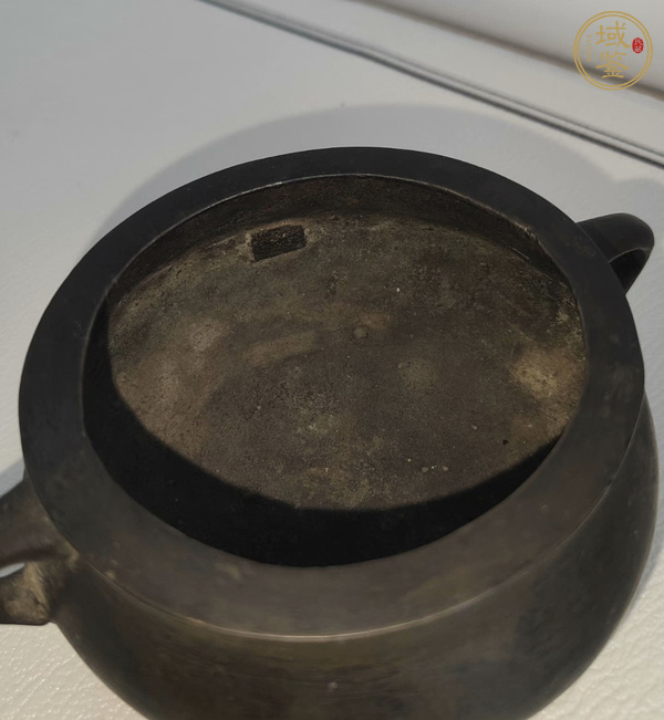 古玩銅器蚰龍耳爐真品鑒賞圖