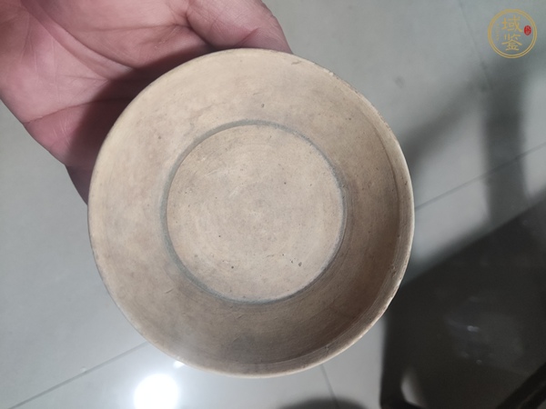 古玩陶瓷青白釉水洗真品鑒賞圖