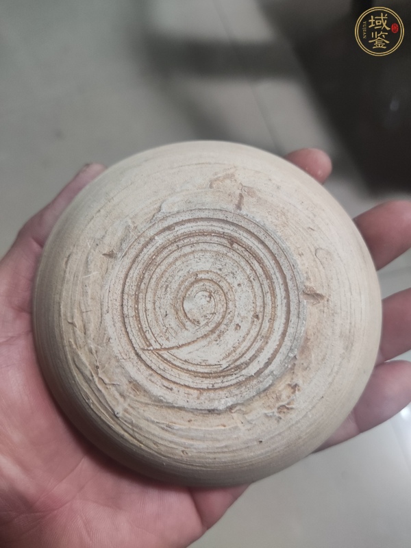 古玩陶瓷青白釉水洗真品鑒賞圖