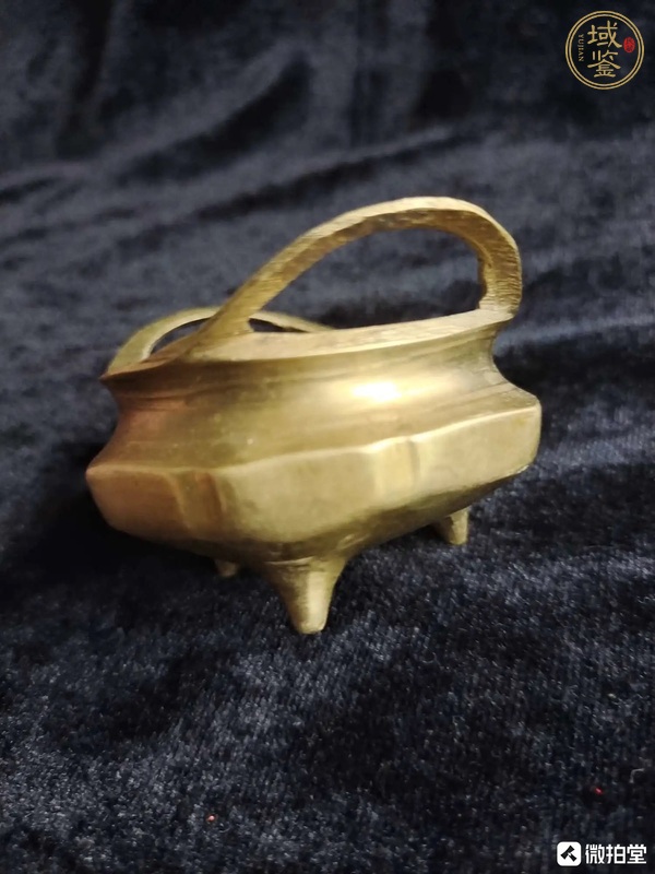 古玩銅器銅爐真品鑒賞圖