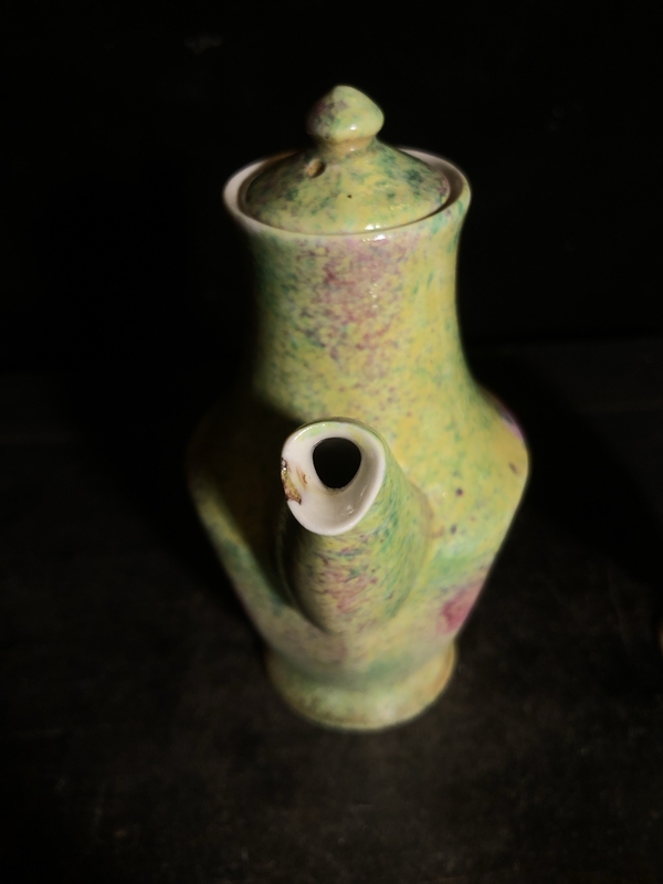 古玩陶瓷酒壺，疑似后掛釉拍賣，當(dāng)前價格9999元