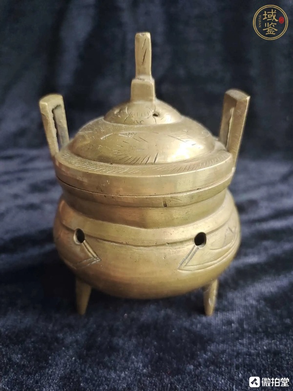 古玩銅爐真品鑒賞圖