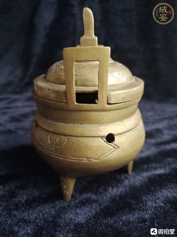 古玩銅器銅爐真品鑒賞圖
