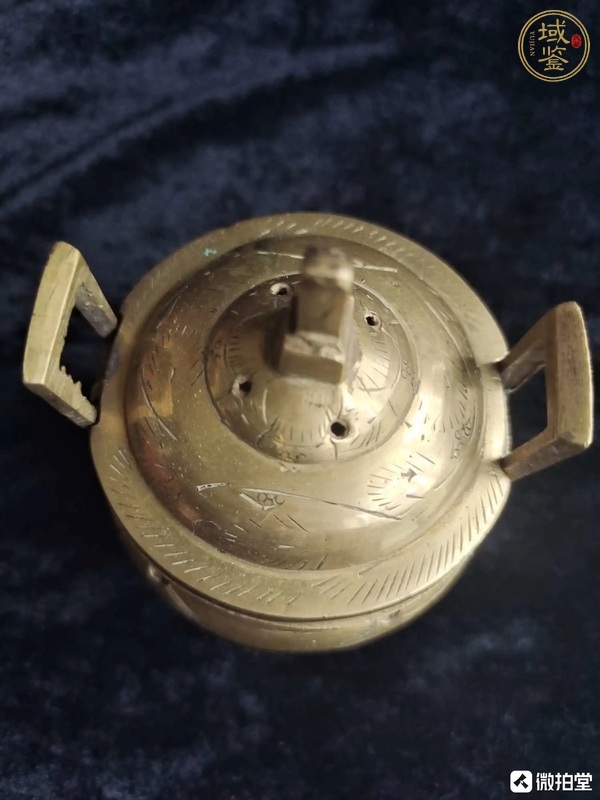 古玩銅器銅爐真品鑒賞圖