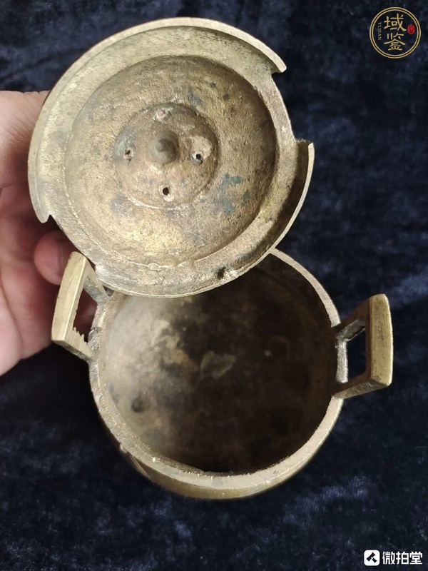 古玩銅器銅爐真品鑒賞圖