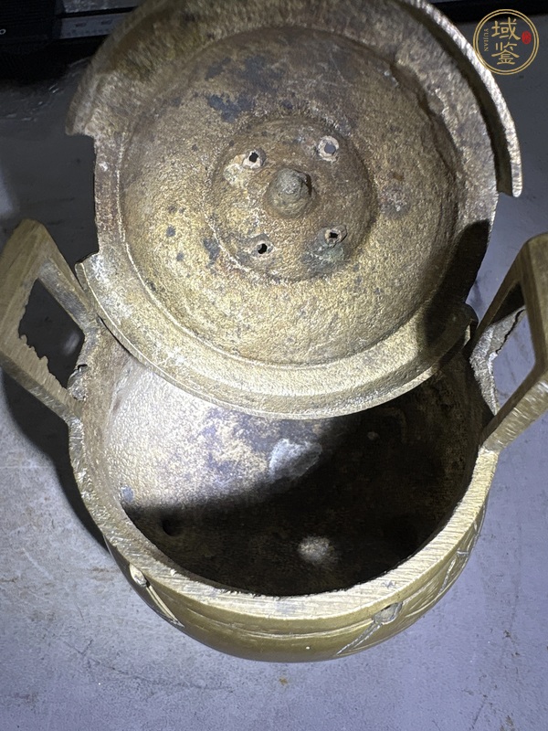 古玩銅器銅爐真品鑒賞圖