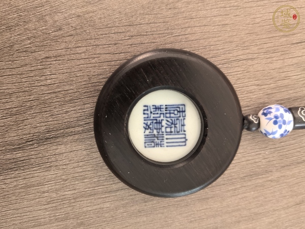 古玩陶瓷現(xiàn)代瓷片掛件真品鑒賞圖