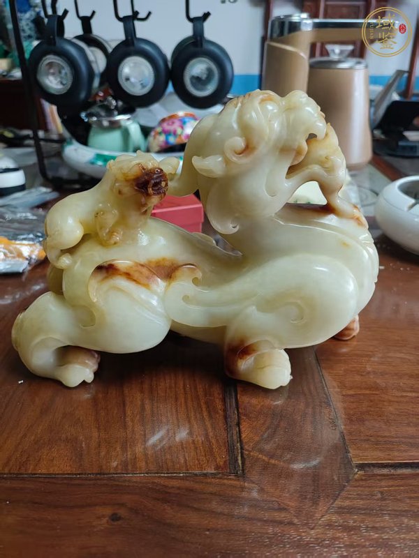 古玩玉器玉辟邪真品鑒賞圖