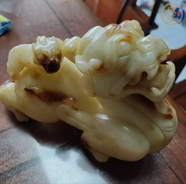 古玩玉器玉辟邪真品鑒賞圖
