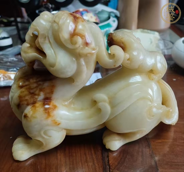 古玩玉器玉辟邪真品鑒賞圖