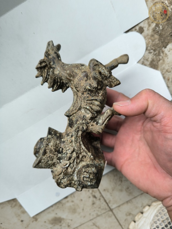 古玩銅器銅馬真品鑒賞圖