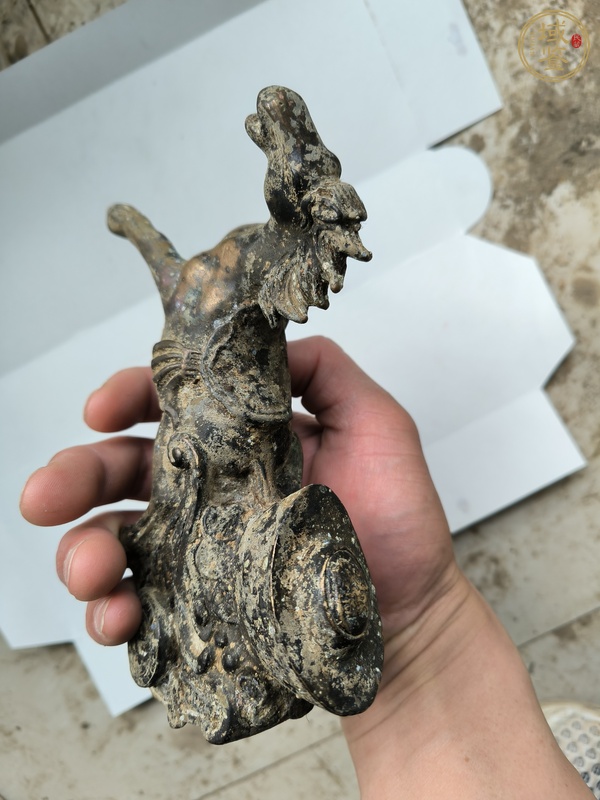 古玩銅器銅馬真品鑒賞圖
