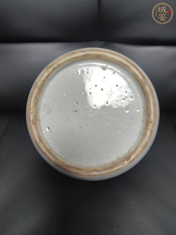 古玩陶瓷纏枝花囍字紋蓋罐真品鑒賞圖