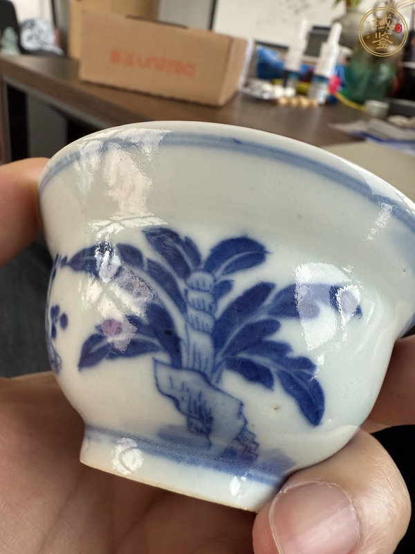 古玩陶瓷青花小碗真品鑒賞圖