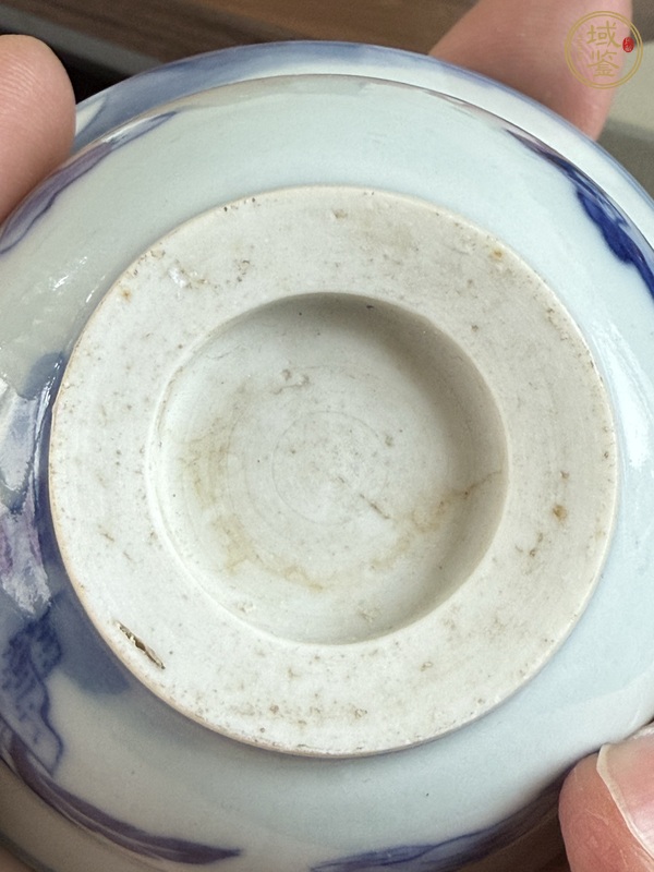 古玩陶瓷青花小碗真品鑒賞圖