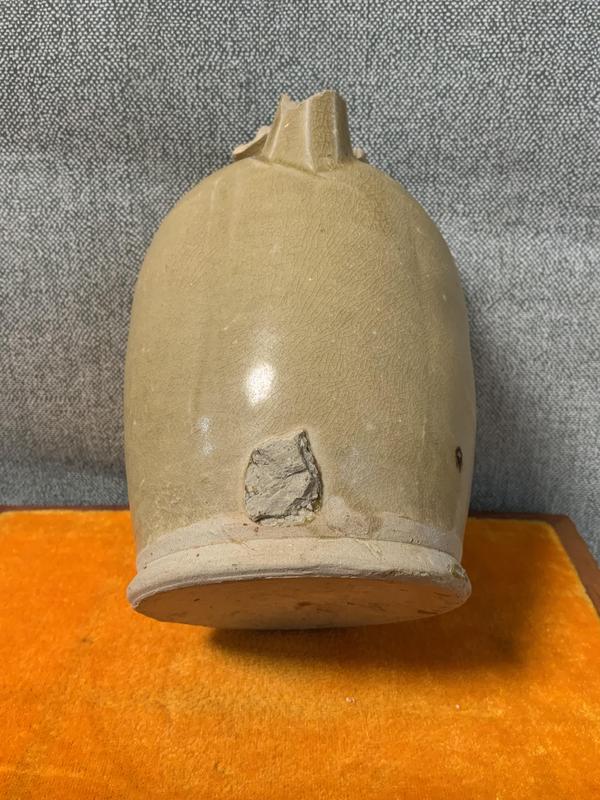 古玩陶瓷長沙窯青釉執(zhí)壺拍賣，當(dāng)前價(jià)格2400元