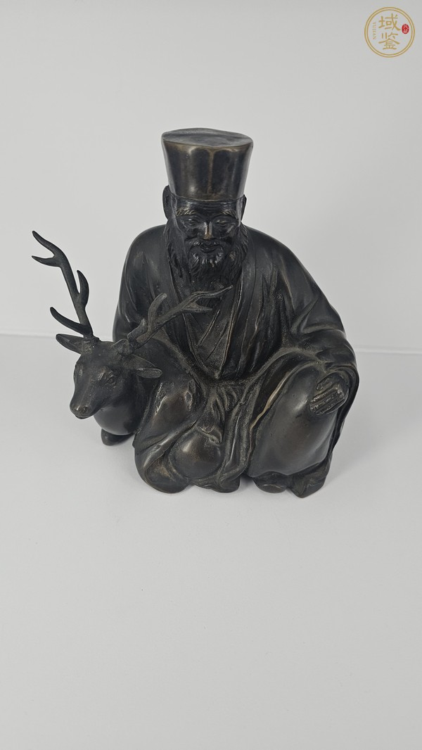 古玩人物像真品鑒賞圖