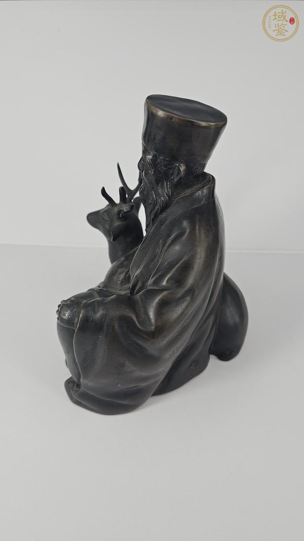古玩銅器人物像真品鑒賞圖