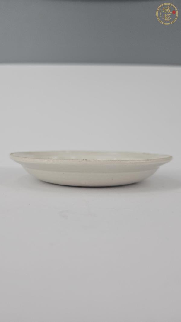古玩陶瓷北宋早期定窯劃花盤真品鑒賞圖