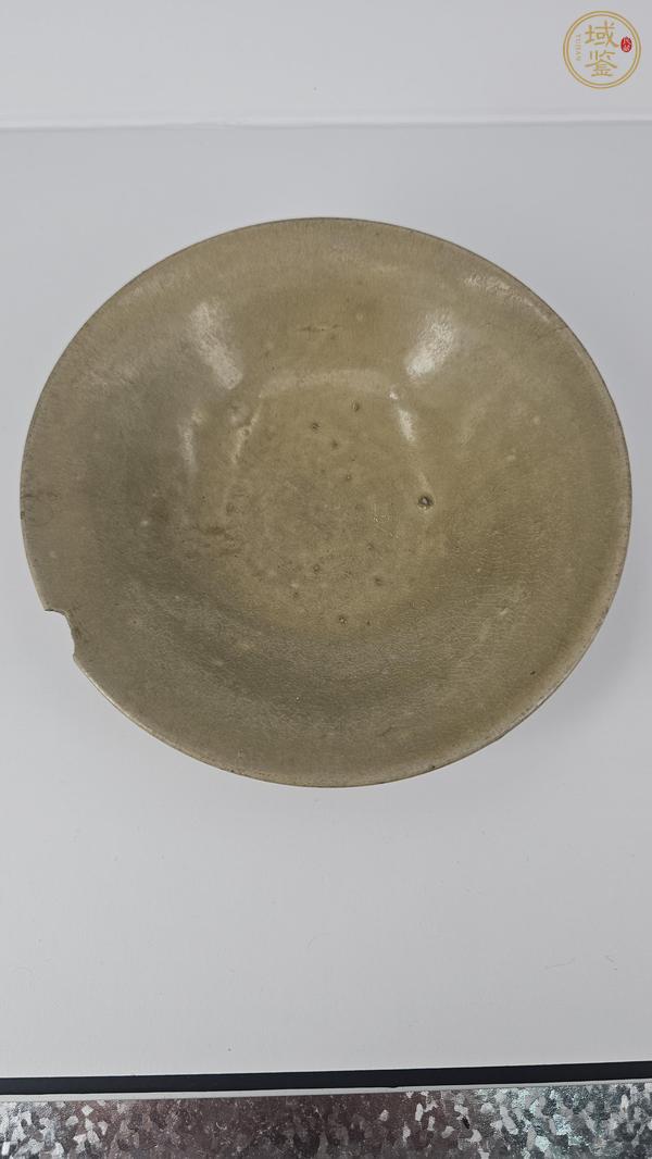 古玩陶瓷斗笠青瓷盞真品鑒賞圖