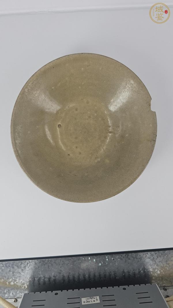 古玩陶瓷斗笠青瓷盞真品鑒賞圖