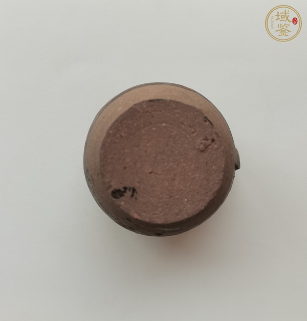 古玩陶瓷贛州窯褐釉公道杯真品鑒賞圖