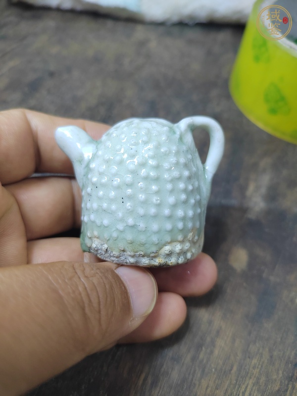 古玩陶瓷湖田窯小水注真品鑒賞圖