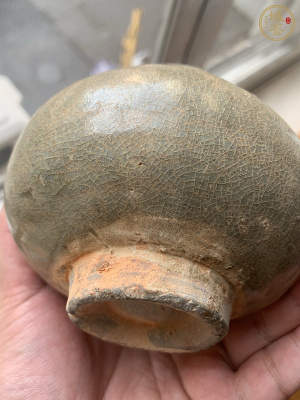 古玩陶瓷青釉罐真品鑒賞圖