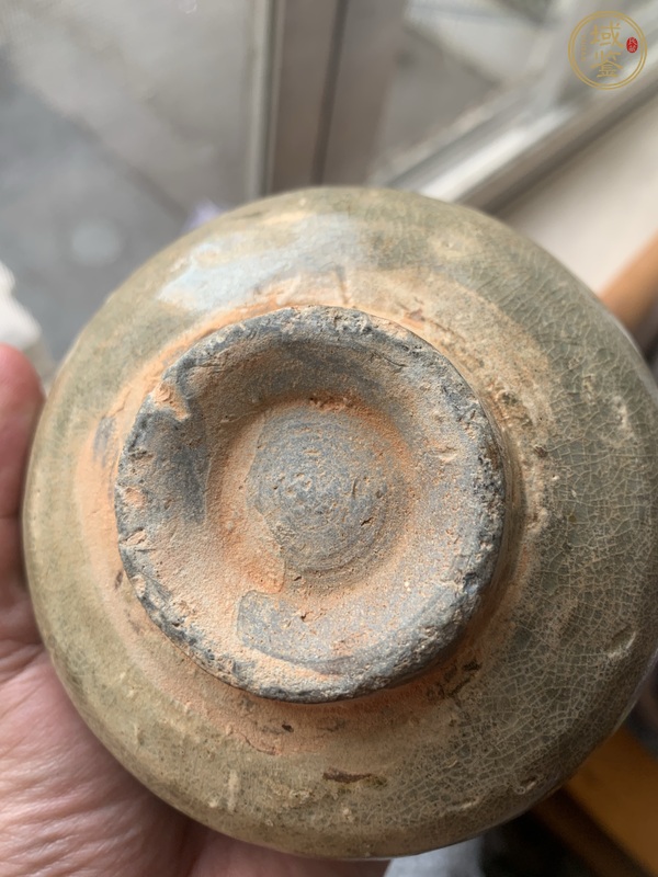 古玩陶瓷青釉罐真品鑒賞圖