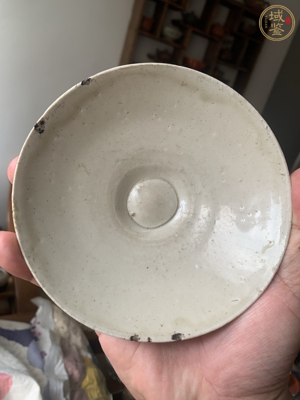 古玩影青盤真品鑒賞圖