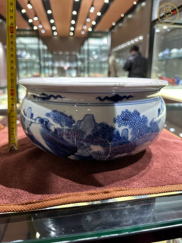 古玩陶瓷青花香爐真品鑒賞圖