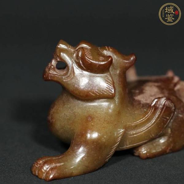 古玩玉器做舊仿古“玉獸”真品鑒賞圖