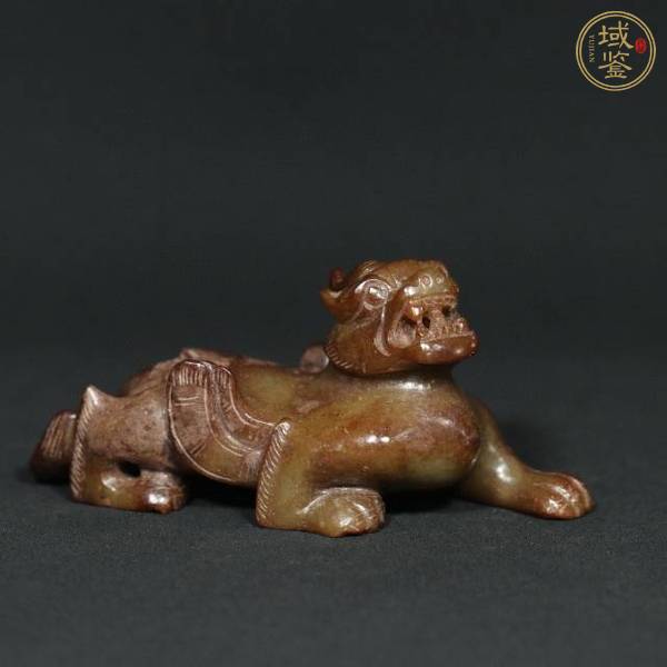 古玩玉器做舊仿古“玉獸”真品鑒賞圖