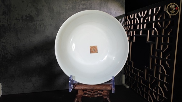 古玩陶瓷青花斗彩福壽花卉紋碗真品鑒賞圖