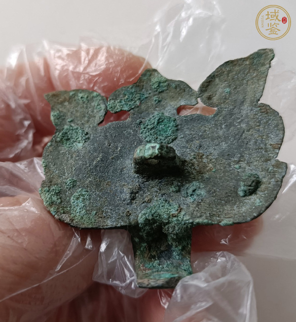 古玩銅器漢代青銅鋪首真品鑒賞圖