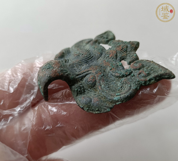 古玩銅器漢代青銅鋪首真品鑒賞圖