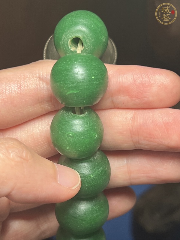 古玩琉璃珠子真品鑒賞圖