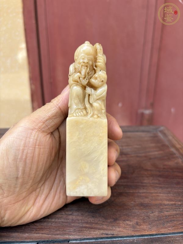古玩雜項巴林石印章真品鑒賞圖