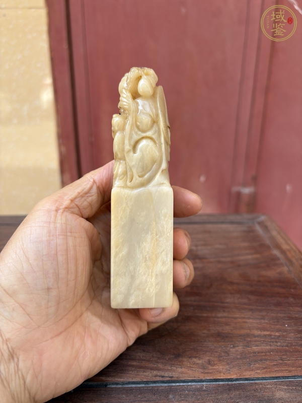 古玩雜項巴林石印章真品鑒賞圖