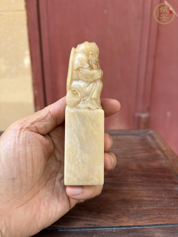 古玩雜項巴林石印章真品鑒賞圖