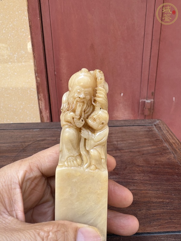 古玩雜項巴林石印章真品鑒賞圖