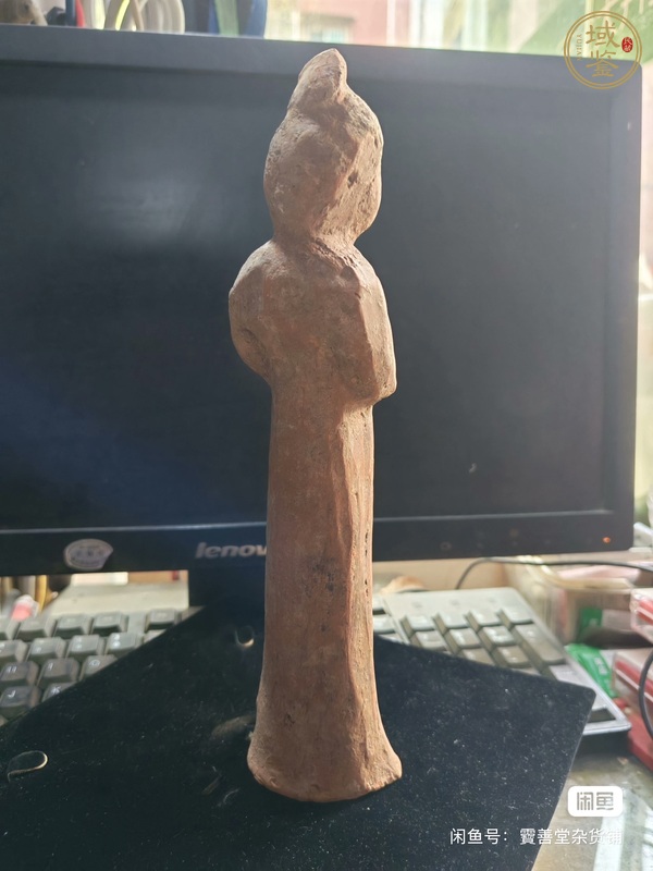 古玩陶瓷陶仕女傭真品鑒賞圖