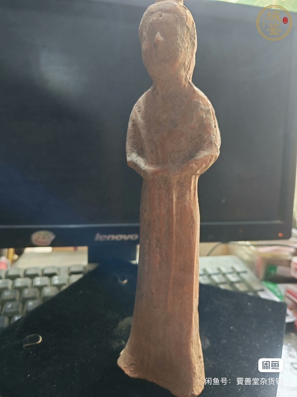 古玩陶瓷陶仕女傭真品鑒賞圖