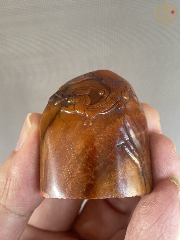 古玩壽山石印章真品鑒賞圖