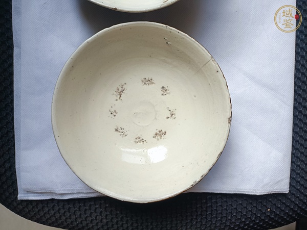古玩陶瓷磁州窯淄素碗真品鑒賞圖